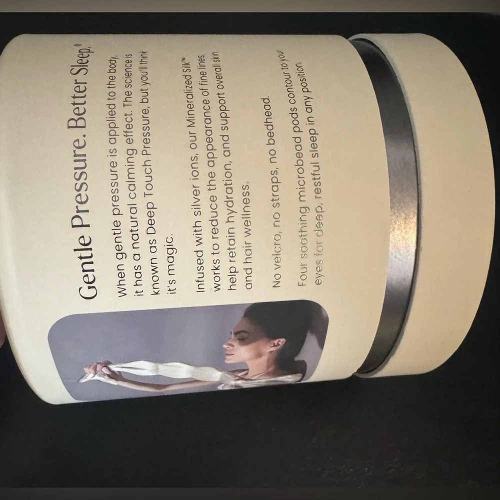 NODPOD Mineralized Silk Sleep Mask NEW